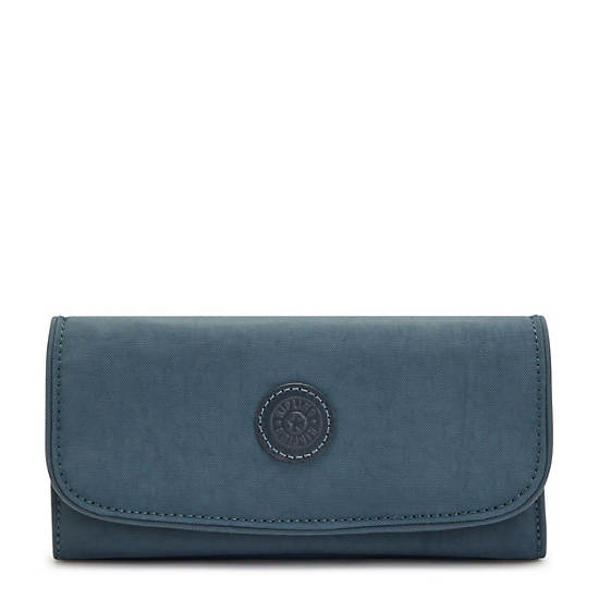 Kipling Money Land Snap Portefeuille Donkerblauw Grijs | NL 1419OK